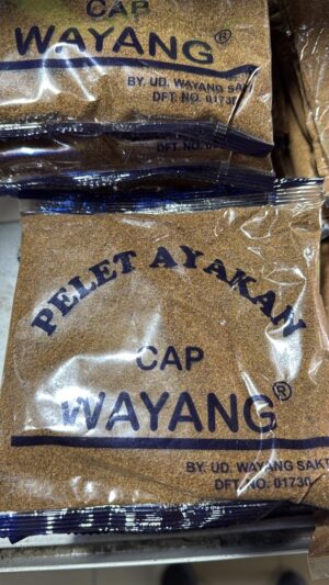 Pelet Bom Cap Wayang